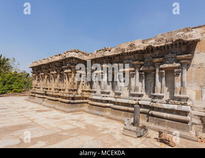 Asia, India, nello Stato del Tamil Nadu, Keezhakkadambur, Sri Rudrapathi tempio Foto Stock