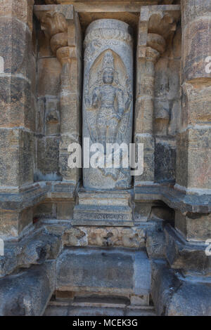 Asia, India, nello Stato del Tamil Nadu, Keezhakkadambur, Sri Rudrapathi tempio Foto Stock