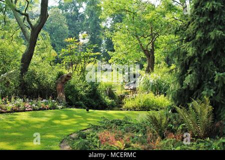 Jardin des Plantes (giardino botanico) di Nantes, Loire Atlantique, regione Pays de la Loire, Francia Foto Stock