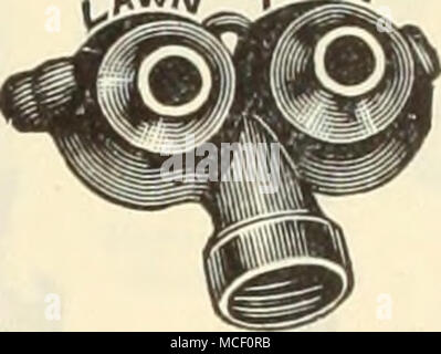 . California Sprinkler Prato ^ ^ â ¢ I â ..â cr.,iâH^r questo è uno dei più popolari e Prato Enterorise SprinKier * "â ,, ^ . , Â ¢ , â . ^ â ¢ i â Tu 1, t= di questo snrinklerare prato ornamentale irrigatori di .ts kmd, Prato Twin sprinkler le parti di lavoro ot questo spruzzatore sono r , â praticamente indistruttibili; ha quattro bracci e distribuisce l'acqua su una grande ^j^^ ^^^^^^ l^y oâ massa. Forte e copre una grande area. area semplice e non si intasano. Essa non ha alcun re- No. 1, di grandi dimensioni, con base a slitta $3 7o su piedistallo 12 pollici alto $1 00 ^ ^^^ble spray n. 2 piccolo " " 3 00 .. .. In nichel Foto Stock