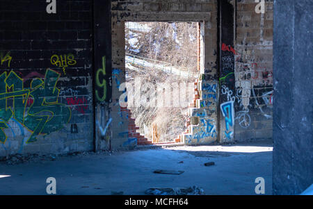 Graffitis & Tags Foto Stock