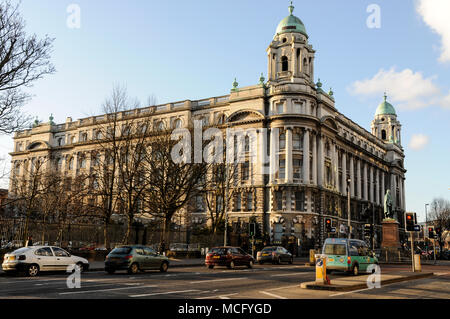 Belfast Institute of further & Higher Education, Great Victoria St a Belfast, Irlanda del Nord Foto Stock