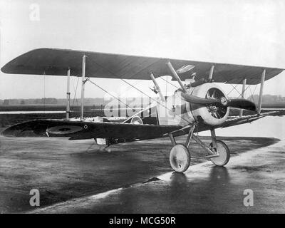 Sopwith Camel era un British Prima Guerra Mondiale biplano monoposto fighter aircraft introdotto sul fronte occidentale nel 1917 Foto Stock