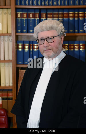 Ian Cruickshank fieno Lerwick Sheriff Shetland Scozia Scotland Foto Stock