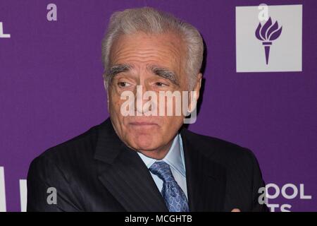 New York, NY, STATI UNITI D'AMERICA. Xvi Apr, 2018. Martin Scorsese presso gli arrivi per la NYU Tisch School of the Arts 2018 Gala, Capitale, New York, NY Aprile 16, 2018. Credito: Jason Smith/Everett raccolta/Alamy Live News Foto Stock