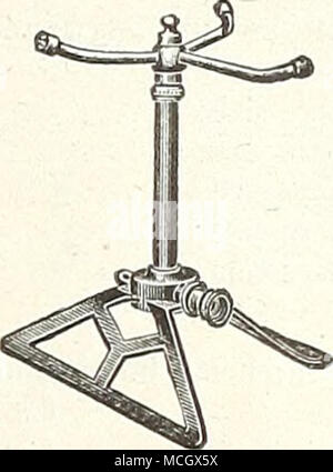 . Ciclone Sprinkler Prato Foto Stock