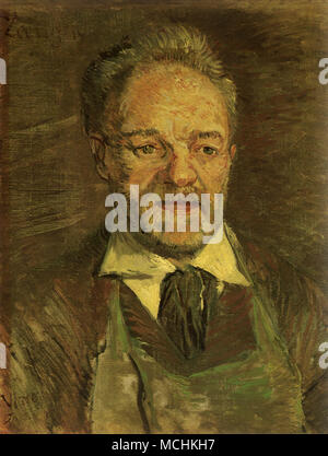 Ritratto di Père Tanguy Foto Stock