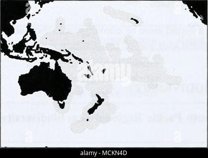 . SOUTH Pacific American Samoa (USA); Australia; isole Cook (in Nuova Zelanda); Gli Stati Federati di Micronesia, Isole Figi; Polinesia Francese; Guam (USA); Hawaii Pacifico centrale e le dipendenze di noi (USA); Kiribati; Marshall è; Nauru; Nuova Caledonia (Francia); Nuova Zelanda; Niue (Nuova Zelanda); isole Marianne settentrionali (USA); Palau; Papua Nuova Guinea; Isole Pitcairn (UK), Isole Salomone, Tonga, Tuvalu, Vanuatu, Wallis e Futuna (Francia); Samoa occidentali grandi ecosistemi marini della regione del Pacifico del Sud è composta di tre LMEs: l'insulare Pacific-Hawaiian complessa, il G Foto Stock
