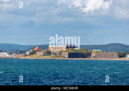 Varberg fortezza nella contea di Halland in Svezia. Foto Stock