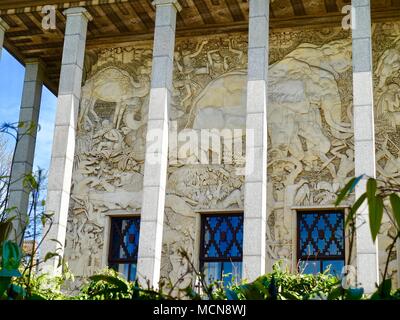 Palais de la Porte Dorée, Musée national de l'histoire de l'immigrazione, Paris, Francia. Foto Stock