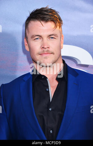 Los Angeles, Stati Uniti d'America. Xvi Apr, 2018. Luca Hemsworth 052 arriva per la premiere di HBO 'Westworld' Stagione 2 tenuto presso il Glossari Affini Dome in aprile 16, 2018 a Los Angeles, California. Credito: Tsuni / USA/Alamy Live News Foto Stock