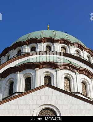 Chiesa di San Sava, Belgrado, Serbia Foto Stock