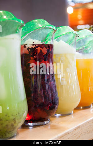 Aguas Frescas Casilda città di Oaxaca, Oaxaca, Messico Foto Stock