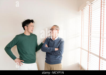 Maturato i genitori e il bambino Foto Stock