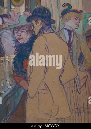 Alfred la Guigne, Henri de Toulouse-Lautrec, 1894, National Gallery of Art di Washington DC, USA, America del Nord Foto Stock