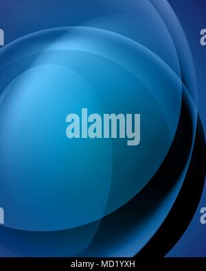 Abstract blu sullo sfondo del vettore Illustrazione Vettoriale