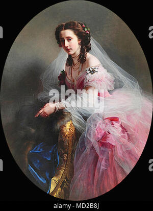 Winterhalter Franz Xavier - Anna Principessa di Hesse Foto Stock