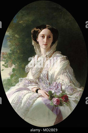 Winterhalter Franz Xavier - Granduchessa Olga Nikolaievna 2 1 Foto Stock
