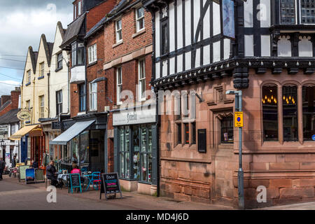 Il Porro Centro città Centro commerciale nella contea di Staffordshire, Inghilterra, Regno Unito, GB Foto Stock