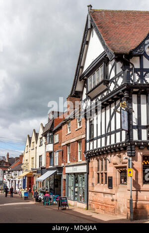 Il Porro Centro città Centro commerciale nella contea di Staffordshire, Inghilterra, Regno Unito, GB Foto Stock