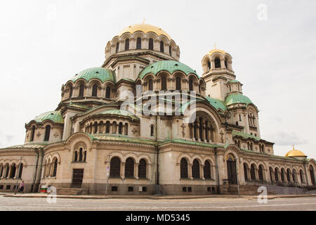 SOFIA, BULGARIA - Ottobre 06, 2017: cattedrale ortodossa di Alexan Foto Stock