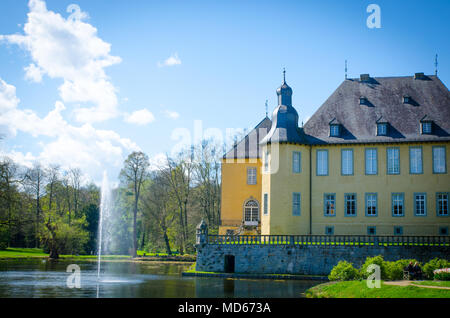 Schloss Dyck, Mönchengladbach, Germania Foto Stock