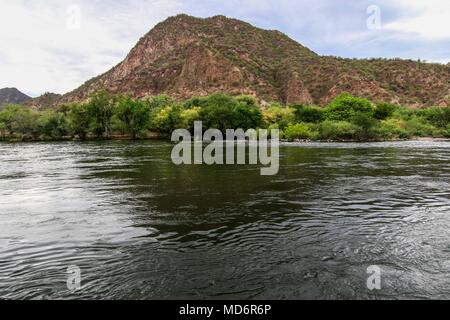 Rio Yaqui, situato nel comune di Soyopa., Sonora, Messico.** © Foto:©LuisGutierrez/NortePhoto.com Rio Yaqui localizado en el municio de Sonora Messico. © foto:©LuisGutierrez/NortePhoto.com Foto Stock