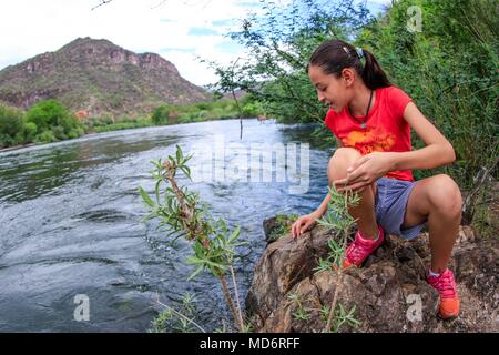 Rio Yaqui, situato nel comune di Soyopa., Sonora, Messico.** © Foto:©LuisGutierrez/NortePhoto.com Rio Yaqui localizado en el municio de Sonora Messico. © foto:©LuisGutierrez/NortePhoto.com Foto Stock