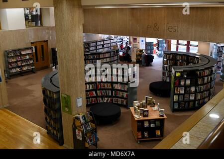 La libreria di Mitchell in Glasgow Foto Stock