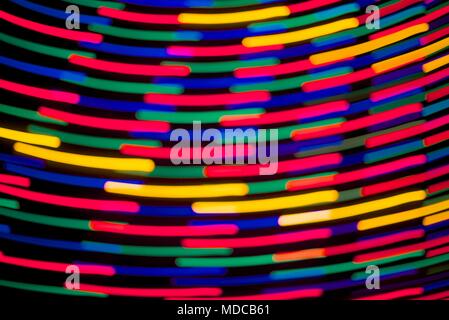 Light Painting Foto Stock