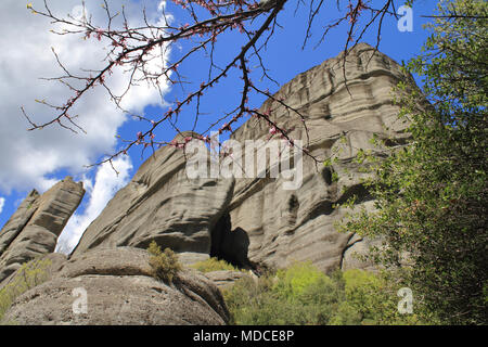 Complesso di monoliti a Meteora,Grecia Foto Stock