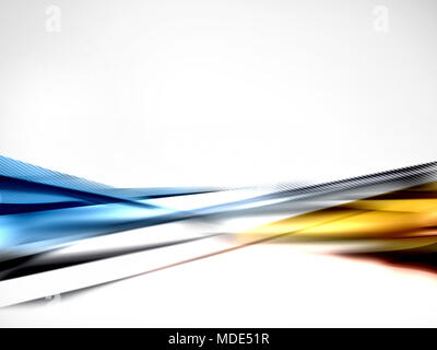 Sfondo astratto lineare effetto di sfocatura Foto Stock