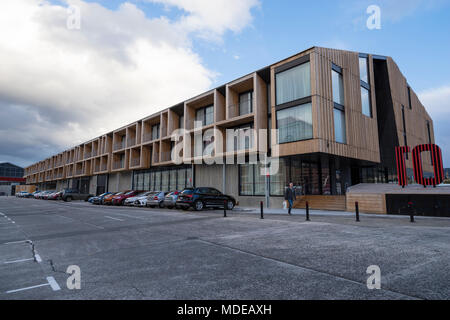 MACq 01 Hotel, Macquarie Wharf, Hobart Foto Stock