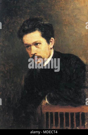 Yaroshenko Nikolai - Ritratto Di Auto Foto Stock