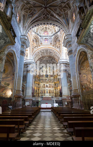 Interno del monastero di San Geronimo, Granada, Andalusia, Spagna, Europa Foto Stock