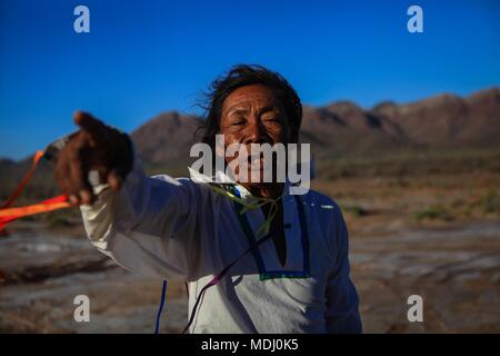 Seri è il nome di un gruppo etnico che vive nello stato messicano di Sonora. La parola di questa città è di origine sconosciuta, ma i suoi membri thems chiamata Foto Stock