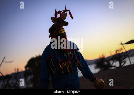 Seri è il nome di un gruppo etnico che vive nello stato messicano di Sonora. La parola di questa città è di origine sconosciuta, ma i suoi membri thems chiamata Foto Stock