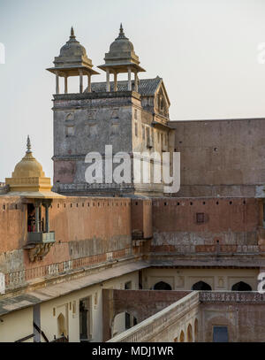 Forte Amer; Jaipur, Rajasthan, India Foto Stock