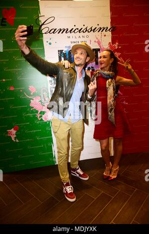 Milano, Italia. Xx Apr, 2018. Milano, 'non interrompere il vostro Creativy' Party nella foto: Credit: Indipendente Agenzia fotografica/Alamy Live News Foto Stock