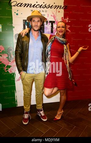 Milano, Italia. Xx Apr, 2018. Milano, 'non interrompere il vostro Creativy' Party nella foto: Credit: Indipendente Agenzia fotografica/Alamy Live News Foto Stock