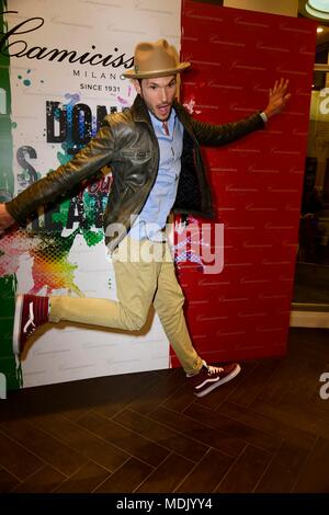 Milano, Italia. Xx Apr, 2018. Milano, 'non interrompere il vostro Creativy' Party nella foto: Alvin Credit: Indipendente Agenzia fotografica/Alamy Live News Foto Stock