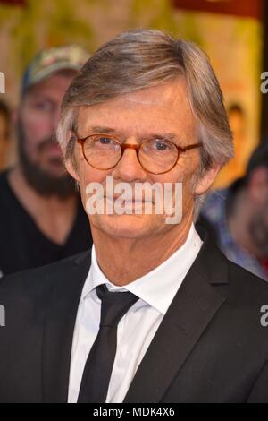 Regista Bille August Eleanor & Colette premiere presso AGON Lichtburg on April 19, 2018 a Essen, | Verwendung weltweit/picture alliance Foto Stock