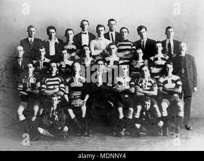 Sandgate Football Club Premiers nel 1918 Foto Stock