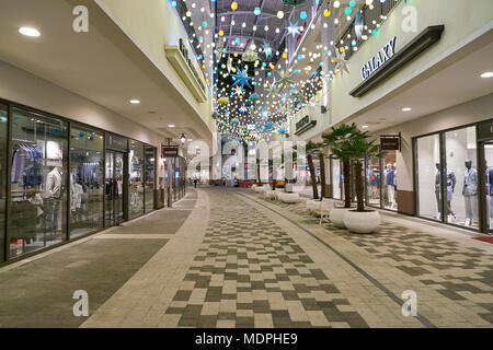 BUSAN, COREA DEL SUD - 25 Maggio 2017: una Lotte Mall in Busan. Foto Stock