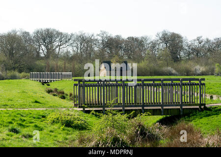 Paese di Upton Park, Northampton, Northamptonshire, England, Regno Unito Foto Stock