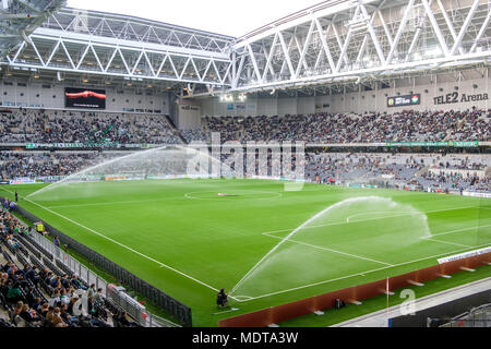 Tele2 arena è un multi-purpose stadium in sede di Stoccolma 32000 durante partite di calcio è la casa di Hammarby se e Djurgårdens SE. Foto Stock