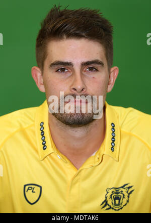 Sarà Rhodes durante il media day a Edgbaston, Birmingham Foto Stock