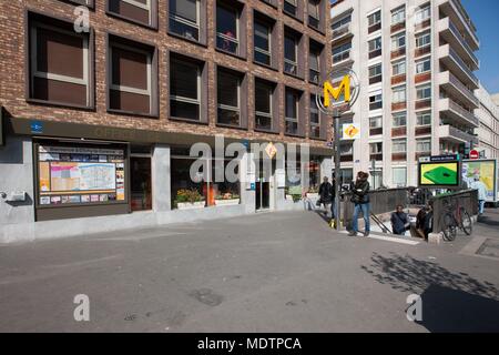 Francia, Clichy la Garenne, ufficio del turismo, 61 rue Martre, avviso di copyright: CRT PIdF Foto Stock