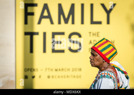 Londra, Regno Unito. Xx Aprile, 2018. Rally di solidarietà con la generazione di Windrush in Brixton's Windrush Square. Credito: Guy Corbishley/Alamy Live News Foto Stock