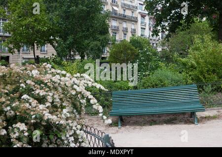 Parigi, Avenue Foch, giardini su Avenue Foch, Foto Stock